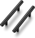 Ravinte 30 Pack 6 inch Cabinet Pulls Matte Black Stainless Steel Kitchen Cupboard Handles Cabinet Handles 3.5” Hole Center