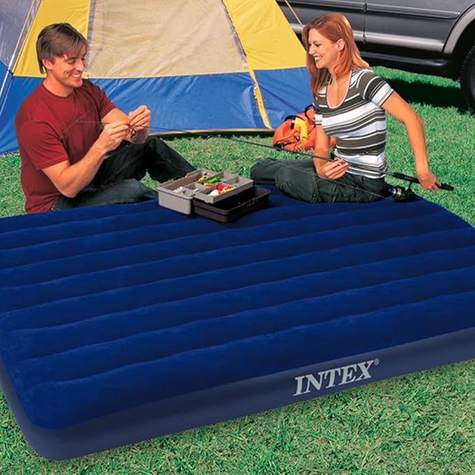 Intex Classic Downy Airbed, Queen