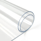 Deep Dream 1.5mm Thick 66 Inches Clear Round Table Protector, Round Table Cover, Tablecloth Protector, Table Protector for Dining Room Table & Office