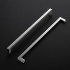 Ravinte 15 Pack Brushed Nickel Kitchen Cabinet Handles 12-3/5 Inch Cabinet Pulls Square Kitchen Hardware for Cabinet Drawer Pulls Drawer Handles Come with Screwdriver