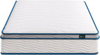 ZINUS 8 Inch Spring Sensation Hybrid Mattress [New Version], Medium Firm Feel, Fiberglass Free, Youth and Guest Bedroom, Mattress in A Box, Twin