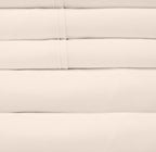 Full Size Bed Sheets - 6 Piece 1500 Supreme Collection Fine Brushed Microfiber Deep Pocket Full Sheet Set Bedding - 2 Extra Pillow Cases, Great Value, Full, Beige