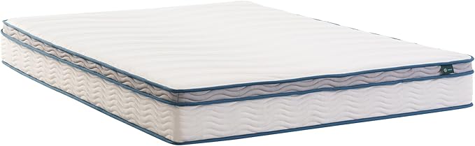 ZINUS 8 Inch Spring Sensation Hybrid Mattress [New Version], King, Fiberglass Free, Medium Firmness, Durable Support, Certified Safe Foams & Fabric, Mattress in A Box