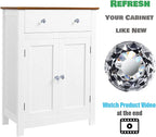 26 pcs Glass Cabinet Knobs Crystal Drawer Pulls Clear 30 mm Diamond for Kitchen, Bathroom Cabinet, Dresser and Cupboard by DeElf