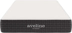 Modway Aveline Memory Foam Bed Mattress Conventional, Twin,Firm, White