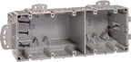 Southwire MSBMMT5G 5 Gang Multi Mount Device Box with Depth Adjustable; Heavy Duty 42lb ; Gray