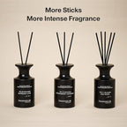 M&SENSE Minimalist Large Reed Diffuser 300ml, Sage & Smoke Scented with Natural Essential Oils, Long Lasting with 7 Sticks, Non-Toxic Home Fragrance for Bedroom, Bathroom Decor