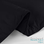 Utopia Bedding Comforter Duvet Insert, Quilted Comforter with Corner Tabs, Box Stitched Down Alternative Comforters King Size (Black)
