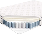 Modway Jenna 10” Innerspring and Memory Foam Full Mattress With Individually Encased Coils