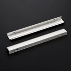 Ravinte Hardware 20 Pack Silver Cabinet Handles, 11.8 Inch (300mm) Finger Edge Pulls, 8.8 Inch Hole Center, Finger Pulls for Cabinets