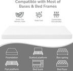 PayLessHere | Twin Mattress | 5 Inch | Green Tea Gel Memory Foam | Medium Firm Feel | Bed-in-a-Box | CertiPUR-US Certified | Fiberglass Free | Cooling & Breathable | Pressure Relief