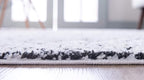 Rugs.com Morocco Collection Rug – 6 Ft Runner Ivory High-Pile Rug Perfect for Hallways, Entryways