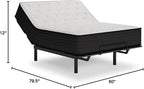 Signature Design by Ashley Limited Edition Plush 12 Inch Hybrid Mattress with Gel Memory Foam and Edge Support for Cool Sleep and Pressure Relief, Queen, Fiberglass Free, Mattress In A Box