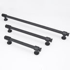 10 Pack 5 inch(128mm) Matte Black Kitchen Cabinet Handles Knurled Cabinet Pulls Black Drawer Pulls Kitchen Cabinet Hardware
