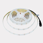 TOPAI 12V COB LED Strip Light Blue Waterproof IP65 16.4ft/5M 480LEDs/M Dotless High Density Self Adhesive Cuttable Flexibl LED Tape Light for Cabinet Home DIY Lighting Projects