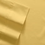 Sweet Home Collection 6 Piece 1500 Supreme Collection Brushed Microfiber Deep Pocket Sheet Set-2 Extra Pillow Cases, Great Value, Split King, Yellow