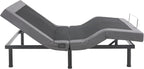 Full Premier Adjustable Base with Massage, Wireless Remote, USB Port-Ergonomic Head and Foot Incline