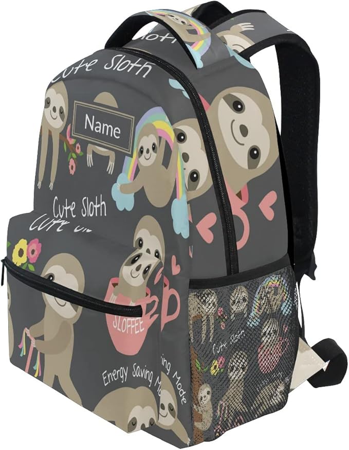 Custom Children's Name School Backpack Personalized Schoolbag Travel Bag for Teens Girls Boys