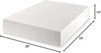Best Price Mattress 14" Signature Green Tea Memory Foam Mattress, Twin, White