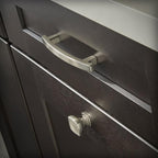 Franklin Brass (10-Pack) – Brushed Nickel Cabinet Handles, 4 Inch Hole Center, Pulls for Drawers, Kitchen Cabinet Door, Dressers | Pierce