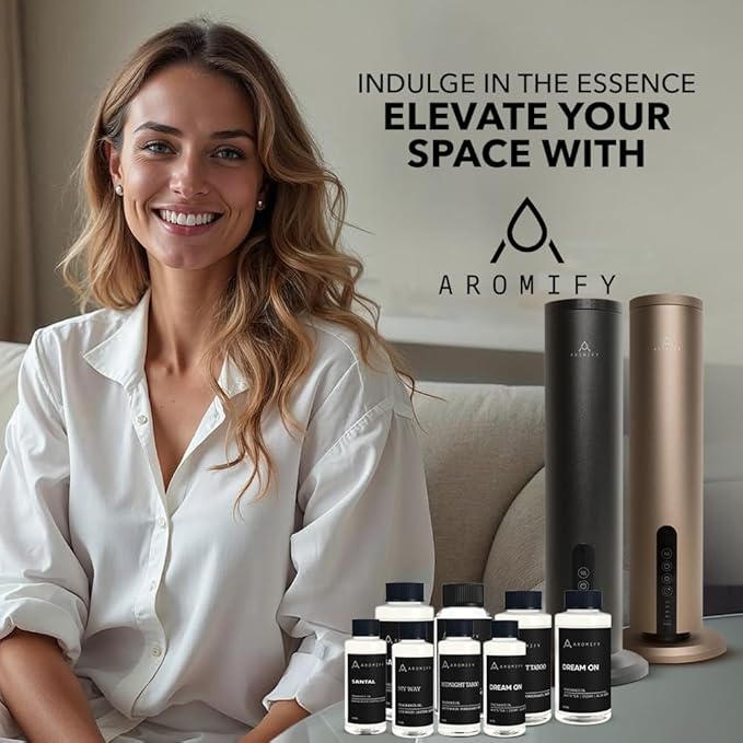 Midnight Taboo Diffuser Oil, 3.3 Fl Oz 100 mL Inspired by Luxury Hotels, Hotel Scent for Home, Office, Bathroom, Aromatherapy Blend of Essential Oil, Lemon & Pomegranate Scents