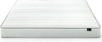 ZINUS 6 Inch Foam and Spring Mattress, Queen, CertiPUR-US Certified Foams, Mattress in A Box, White