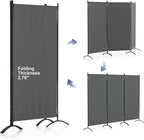 Morngardo Room Divider Folding Privacy Screens 3 Panel Partitions Dividers Portable Separating for Home Office Bedroom Dorm Decor