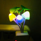 AUSAYE Plug in Night Light, Lotus Leaf Style Mushroom Light LED Nightlights for Kids, Adults, Bedroom, Bathroom,Hallway, Stairs, Kitchen Pack of 6