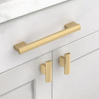 Asidrama 10 Pack 5 Inch(128mm) Champagne Bronze Cabinet pulls Kitchen Cabinet Handles, Cabinet Pulls Kitchen Cabinet Hardware for Cupboard Drawer Pulls