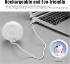 AIMILAR Night Light, Rechargeable Motion Sensor Light with Adjustable Brightness and 3 Mounting Options, Ideal Kids Night Lights, Gifts for Cat Lovers for Bedroom or Bathroom