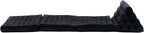 Leewadee 3-Fold Mat with Triangle Cushion – Comfortable TV Pillow, Foldable Mattress with Cushion Made of Eco-Friendly Kapok, 67 x 21 inches, Black