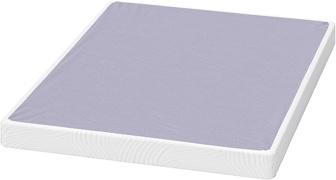 ZINUS Edgar 4 Inch Bamboo Box Spring, Mattress Foundation, Sturdy Bamboo Structure, Low Profile, Easy Assembly, King