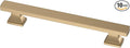 FRANKLIN BRASS Tiered Foot (10-Pack) Cabinet Handles 5-1/16" Hole Center Pulls | Champagne Bronze Hardware Kitchen Door, Drawers, Dressers, Furniture P49574C-CZ-B