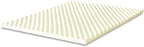 ZINUS 1.25 Inch Copper Cooling Memory Foam Mattress Topper with Airflow Design, Twin