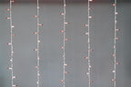 Brite Star 100 Count Mini String Christmas Lights, Red - 22 feet Indoor/Outdoor Christmas Tree Lights with White Wire (Set of 2)