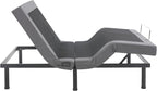 Full Premier Adjustable Base with Massage, Wireless Remote, USB Port-Ergonomic Head and Foot Incline
