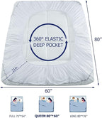 Marine Moon Mattress Topper Twin Plush Pillow Top Mattress Pad/Bed Topper, Fluffy Mattress Pad, Hotel Quality Down Alternative Pillow Topper