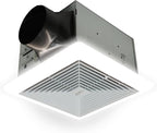 BV LED Bathroom Exhaust Fan With Light 110CFM - 1.2 Sones, Ultra Quiet, 800lm | Bathroom Vent Fan 3000K/4000K/5000K, Covers up to 110 sq. ft. | 4 Inch Duct Collar, Easy Install & Replace