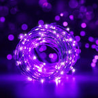 String Lights, Waterproof LED String Lights,2 Pack 20ft 60 LED Festival Decorations Crafting Battery Powered Copper Wire Starry Fairy Lights