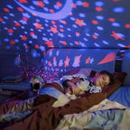 Star Projector Night Lights for Kids with Timer, Toys for 2-5-14 Year Old Boys Room Lights for Kids Glow in The Dark Stars Moon for Child Sleep Peacefully, Birthday Gifts for Boys-Black