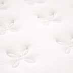 Modway Jenna 10” Innerspring and Memory Foam Twin XL Mattress With Individually Encased Coils, White