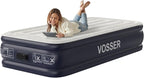 Twin XL Air Mattress with Built in Pump Raised,80" Long,Upgraded 18''Inflatable Mattress,Self Inflatable Blow Up Mattress in 2 Mins,Twin Size Air Mattress with Carry Bag for Home,Camping