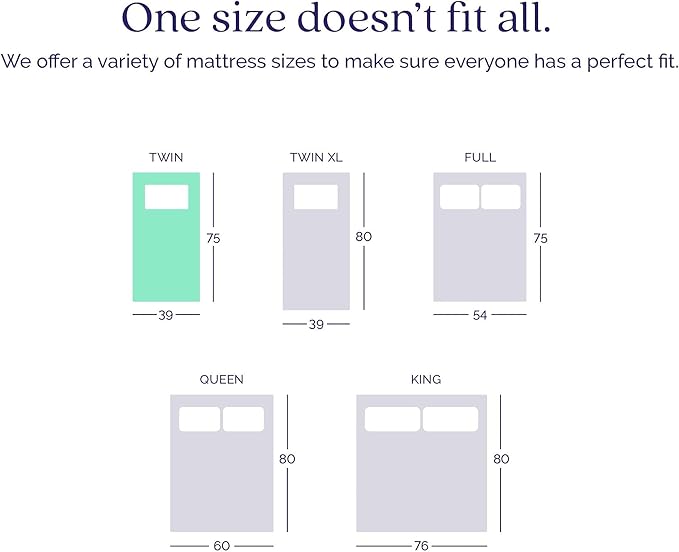 Signature Sleep 6” Coil Mattress made with CertiPUR-US® certified foam , Twin,White