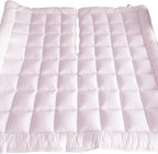 Royal Hotel Bedding Mattress Topper, Top-Split California King, 2 Inches Hypoallergenic Overfilled Down Alternative Anchor Bands Mattress Topper