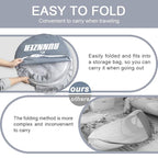 Pop Up Baby Crib Tent, Crib Net Canopy to Keep Baby in, Crib Mosquito Net with Viewing Window, Soft Mesh Cover & Pop Up Structure