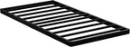 Twin Box Spring 2 Inch Low Profile, Heavy Duty Metal Box Spring Bed Base Bunkie Board, Mattress Foundation, Easy Assembly, Noise Free, Black