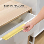 Ravinte Hardware 30 Pack Gold Cabinet Handles, 7.8 Inch (200mm) Finger Edge Pulls, 6-1/4 Inch Hole Center, Finger Pulls for Cabinets