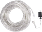100 Feet 720 LED Rope Lights,2-Wire Low Voltage Waterproof Rope Lights Outdoor,Indoor Background Lighting Idear for Trees,Bridges,Eaves,Pool,Wedding Use(White)
