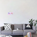 Personalized Signs Magic Unicorn Sign Rainbow Sign Wall Decor Decorations for Kids Room Nursery Baby Game Room Custom Name Sign For Girls Room Boys Bedroom