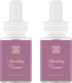 Pura & Aromatique Home Scent Refill - Smart Home Air Diffuser Fragrance - Up to 120-Hours of Luxury Fragrance per Refill - Household Essential - 2 Pack - Sparkling Currant